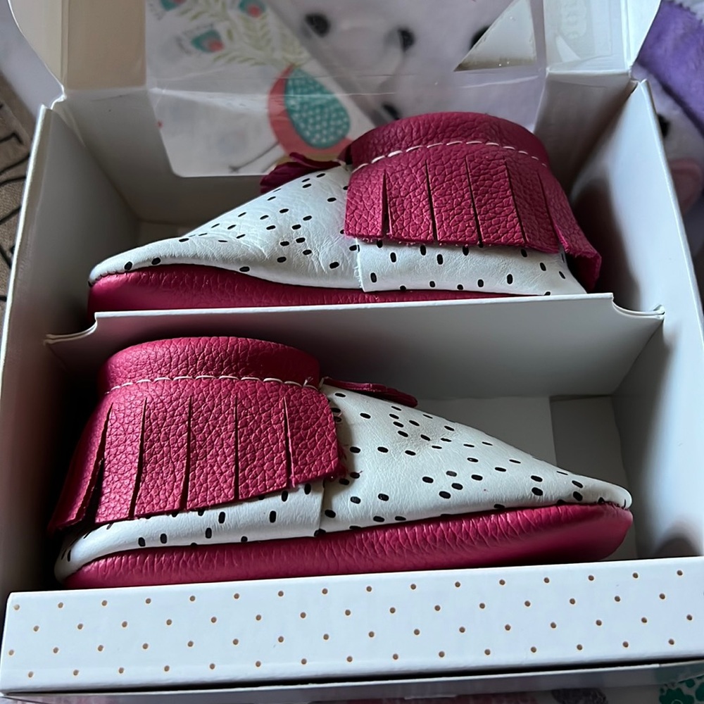 Freshly Picked Dragon Fruit Moccasin